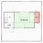 八坂荘の間取り画像