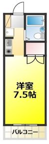 メゾン木犀の間取り画像