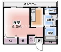 アパートメント守口の間取り画像