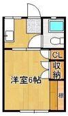 パナハイツ野中の間取り画像