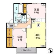 リビングタウン長岡の間取り画像