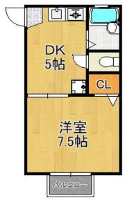 クレセントIの間取り画像