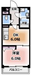 GROOVE大日の間取り画像