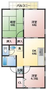 セジュ―ル・ベルの間取り画像