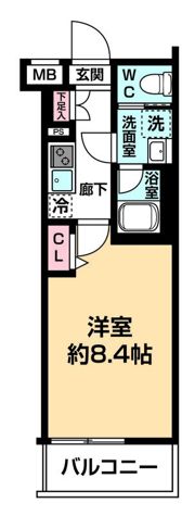 アイル グランデ押上ノースドゥーエの間取り画像