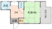 マンション第二新大宮の間取り画像