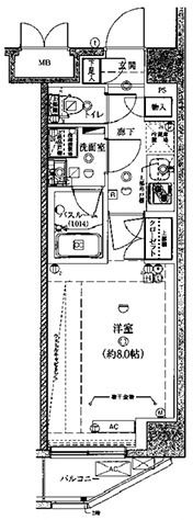 ARTECASA Alivie 綾瀬の間取り画像