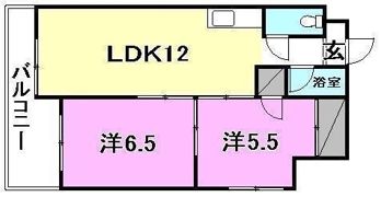 レジデンス三番町壱番館の間取り画像