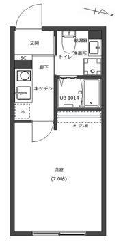 D-STYLE川崎Ⅱの間取り画像