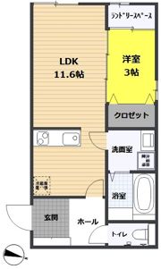 Mon Reve（モン・レーヴ）の間取り画像