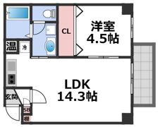 レクラン林寺の間取り画像