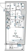 スクエアシティ横濱南太田アスパイアの間取り画像