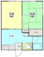 いさみハイツの間取り画像