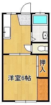 パナハイツ巴里の間取り画像