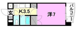 Y’sコート朝生田の間取り画像