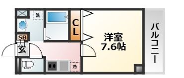 ロイヤルクィーンズパーク 吹田片山町の間取り画像