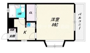下田部ハイツの間取り画像