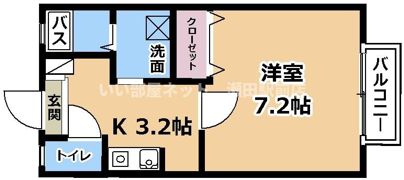 プリシェールキャッスルB棟の間取り画像
