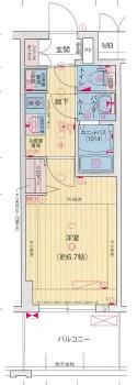 プレサンス神戸セレスティアの間取り画像
