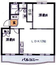 シャトルⅠの間取り画像