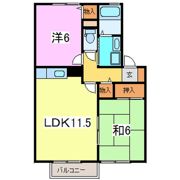セジュールMT Bの間取り画像