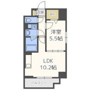 ノーブルスクエア新町の間取り画像