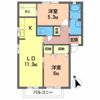 シャーメゾン ボンコリーヌ A棟の間取り画像