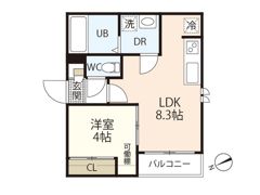 Regalest Fleurir 江波本町の間取り画像