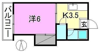 コーポユーの間取り画像