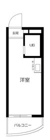 レジダンス・イン・三軒茶屋の間取り画像