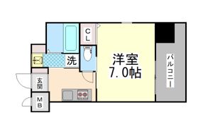 グランメール灘の間取り画像