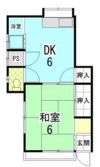倉本アパートの間取り画像