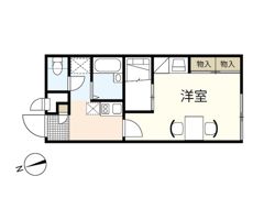レオパレスKOIの間取り画像