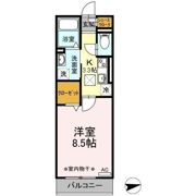 リビエールウメダの間取り画像