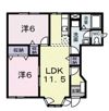 クレセント新町Ⅱの間取り画像