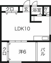 松風園ハウスの間取り画像