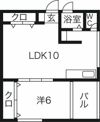 松風園ハウスの間取り画像