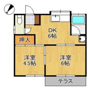 山門ハイツの間取り画像