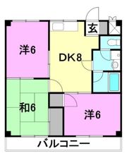 ぴゅあメイツ斎院の間取り画像