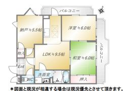 ビラユニオン東灘の間取り画像