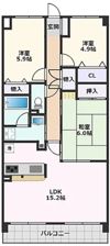 サンスーシ南千里の間取り画像