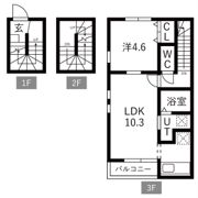 マックスレジデンシア荒巻の間取り画像