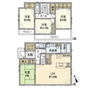 西町戸建の間取り画像