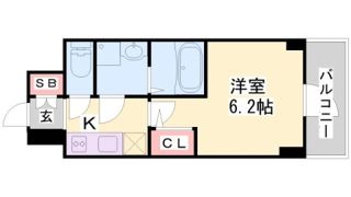 エスリード神戸グランドールの間取り画像