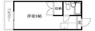 コーポ松下の間取り画像