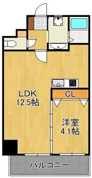 LE GRAND BLEU QUATREの間取り画像