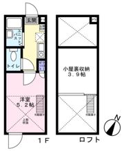 リブ東小岩の間取り画像