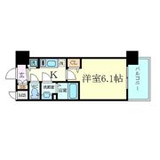 プレサンス南森町駅前の間取り画像