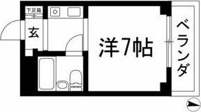 MARIYAハイツの間取り画像