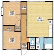 FLATS OMIYAの間取り画像